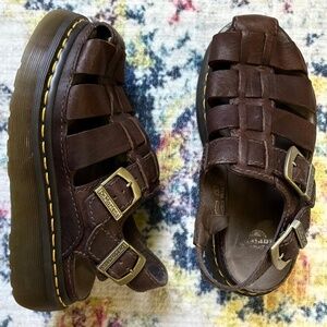 90s Fisherman Dr Martin Sandals